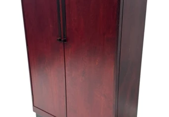 Art Deco Modernist Armoire by A.H. Jansen for L.O.V. Oosterbeek, 1920s